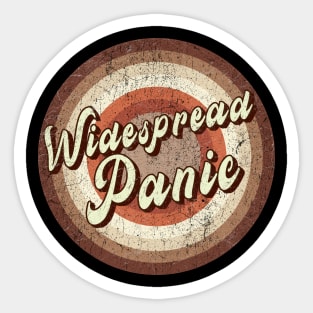 Vintage brown exclusive - Widespread panic Sticker